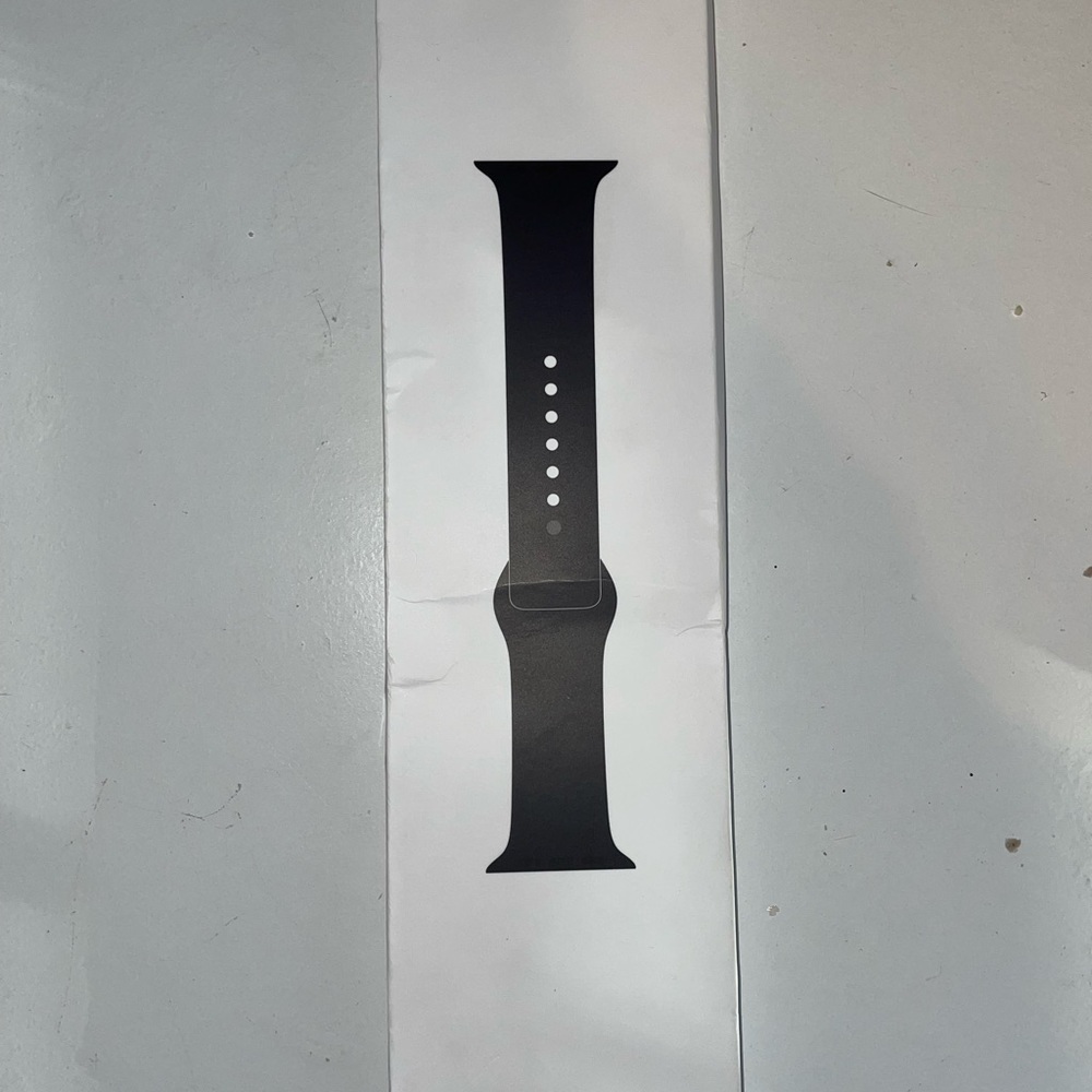 Black Apple Watch Sport Band 44MM
